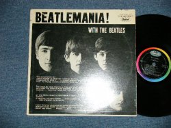 画像1: The BEATLES -  BEATLEMANIA : WITH THE BEATLES (Ex/VG+++ WOBC, EDSP)  / 1964 CANADA ORIGINAL  "BLACK with RAINBOW Label" MONO Used LP 