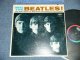 The BEATLES - MEET THE BEATLES  ( Matrix #    A) T-1-2047-G4    B) T-2-2047-P3 #2 )  ( Ex-/Ex+  Looks:Ex  ) / 1964 US AMERICA  1st Press "BLACK with RAINBOW Color Band Label"  "BEATLES Logo on TAN To BROWN  Front Cover" MONO Used LP   