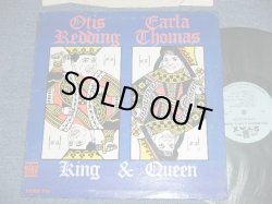 画像1: OTIS REDDING & CARLA THOMAS - KING & QUEEN ( Matrix #  A)  STX-12507-B     B)  STX-12508-A  ) (  Ex+/Ex+++ )  / 1967 US AMERICA ORIGINAL  1st Press "BLUE Label" "  "1841 BROADWAY Label" " MONO Used LP 