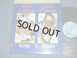 画像1: OTIS REDDING & CARLA THOMAS - KING & QUEEN ( Matrix #  A)  STX-12507-1A /   B)  STX-12508-1A  ) (  Ex++/Ex+++ Looks:Ex++ SWOL, EDSP )  / 1967 US AMERICA ORIGINAL  1st Press "BLUE Label" MONO Used LP 