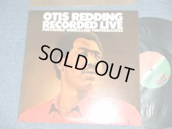 画像1: OTIS REDDING - RECORDED LIVE : PREVIOUSLY UNRELEASED PERFORMANCE  ( Ex+++/MINT-)  / 1982 US AMERICA ORIGINAL  Used LP  