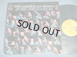 画像1: OTIS REDDING -  IN PERSON :AT THE WHISKY AGO GO  ( Matrix #   A) STC-681369-A / B) STC-681370-A)  ( Ex+/Ex++ Looks:Ex+)  / 1969 Version US AMERICA  2nd Press "YELLOW  Label with 1841 BROADWAY" Used LP 