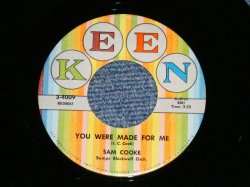画像1: SAM COOKE - YOU WERE MADE FOR ME : LONELY ISLAND ( Ex++/Ex++ )  / 1958 US AMERICA ORIGINAL Used 7"SINGLE  