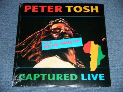 画像1: PETER TOSH -  CAPTURED LIVE ( SEALED)  / 1984 US AMERICA  ORIGINAL "BRAND NEW SEALED" LP