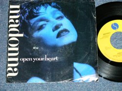 画像1: MADONNA -  OPEN YOUR HEART : WHITE HEAT ( VG++/Ex++ )  / 1986  US AMERICA ORIGINAL Used 7" Single with PICTURE SLEEVE  