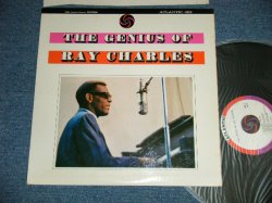 画像1: RAY CHARLES - THE GENIUS OF ( Ex+++,Ex/Ex+  EDSP)  / 1960 US AMERICA ORIGINAL 1st Press "RED & PLUM Ring BULLSEYE" Label MONO Used LP 