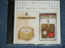 画像1: DAVID SYLVIAN (of JAPAN) + HOLGER CZUKAY - FLUXY + MUTABILITY  ( MINT-/MINT) / 1989 UK ENGLAND +AUSTRIA Press   ORIGINAL Used CD 