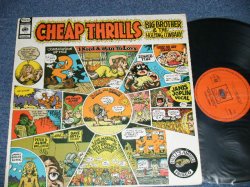 画像1: BIG BROTHER & THE HOLDING COMPANY ( With JANIS JOPLIN ) - CHEAP THRILLS ( Ex+/Ex+ )  / 1968  HOLLAND ORIGINAL "1st Press Label"  Used LP 