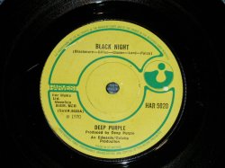 画像1: DEEP PURPLE - BLACK NIGHT : SPEED KING (1st Press NON EMI on LABEL :Matrix # A-1/B-1 )  ( Ex+++/Ex+++ )  / 1970 UK ENGLAND ORIGINAL Used 7" Single  