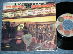 画像1: The BEATLES -  MOVIE MEDLEY : I'M HAPPY JUST TO DANCE WITH YOU   (Ex++/Ex+++) / 1982 US AMERICA  ORIGINAL Used 7" Single With PICTURE SLEEVE 