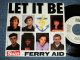 FERRY AID (PAUL McCARTNEY of The BEATLES, KATE BUSH, BOY GERORGE,+)  - LET IT BE  (Ex+++/MINT-) / 1987 US AMERICA ORIGINAL "PROMO ONLY Same Flip"  Used 7" Single With PICTURE SLEEVE 