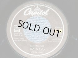 画像1: WINGS PAUL McCARTNEY ( of The BEATLES) - LETTING GO / YOU GAVE ME THE ANSWER  ( MINT- Looks:Ex+++) / 1975  US AMERICA  ORIGINAL Used 7" Single 