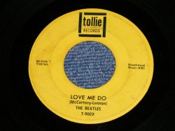 画像1: The BEATLES - LOVE ME DO / P.S. I LOVE YOU  (Matrix #  A) 63-3188 /B) 63-3189    FAT SOUND VERSION)  ( Ex Looks:VG+++/VG++ ) / 1964  US AMERICA  ORIGINAL "YELLOW with Black Print Label" Used 7" Single 