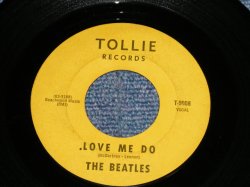 画像1: The BEATLES - LOVE ME DO / P.S. I LOVE YOU  (Matrix #  A) 63-3188   △52252 / B) 63-3189   △52252 -x  FAT SOUND VERSION)  (Ex+/Ex+ : WOL  ) / 1964  US AMERICA  ORIGINAL "YELLOW with Black Print Label" Used 7" Single 