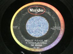 画像1: BEATLES - PLEASE PLEASE ME : FROM ME TO YOU ( 2nd Press Coupling) ) (Ex++/Ex++) /1964 US AMERICA ORIGINAL        "Black With RAINBOW Label With SILVER Print  With "OVAL" Logo on Top Used 7" inch SINGLE