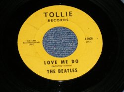 画像1: The BEATLES - LOVE ME DO / P.S. I LOVE YOU  (Matrix #  A) 63-3188   △51068  B) 63-3189   △51068  -x   SOLID SOUND VERSION)  (Ex++ Looks:Ex+ / Ex++ Looks:Ex+  ) / 1964  US AMERICA  ORIGINAL "YELLOW with Black Print Label" Used 7" Single 