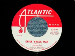 画像1: CARTOONE - MR. POOR MAN / KNICK KNACK MAN  (MINT-/MINT-）/ 1969 US AMERICA ORIGINAL "PROMO" Used 7" Single 