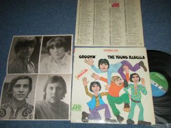画像1: YOUNG RASCALS - GROOVIN' : With Pin Up Poster ( Matrix # STA-671071-F / STA 671072-F ) (Ex++/Ex+++ B-1,2,3:Ex)  / 1967 US AMERICA ORIGINAL "GREEN & BLUE Label" STEREO Used LP