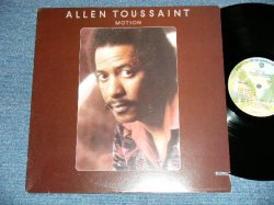 画像1: ALLEN TOUSSAINT -  MOTION ( Matrix # A) BSK-1-3142 JW 2 #1  / B) BSK-2-3142 JW 1 #1  ) (Ex+++/MINT- Cut Out)  / 1978 US AMERICA ORIGINAL Used  LP 