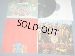 画像1: The BEATLES -  SGT. PEPPERS LONELY HEARTS CLUB BAND : With CUT OUTS ( Matrix # YEX 637-1/YEX 638-1) (Ex+/MINT-) / 1969  UK ENGLAND "1969 Version WHITE Parlophone & 1 EMI Label" Used LP 