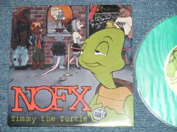 画像1: NOFX - TIMMY THE TURTLE : THE PLAN  ( MINT-/MINT )  / 1999 US AMERICAN ORIGINAL Limited "GREEN WAX Vinyl"  Used  7"45 Single 