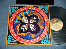 画像1:  KISS - ROCK AND ROLLOVER  ( Ex/Ex++ Looks:Ex+)  / 1976 US AMERICA  1st PRESS "TAN Label with DESERT SCENE at Top & CASABLANCA at Top Label"   Used  LP 