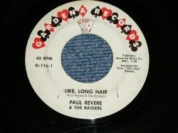 画像1: PAUL REVERE and the RAIDERS - LIKE, LONG HAIR : SHARON ( Ex++Ex++)  / 1961 US AMERICA ORIGINAL Used 7" Single 
