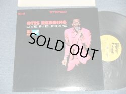 画像1: OTIS REDDING - LIVE IN EUROPE ( Matrix # A) ST-VO- 671059-A A  ▵10767 /B) ST-VO- 671060-A A  ▵10767-x )(Ex+++/Ex++ Looks:Ex++) / 1967 US AMERICA ORIGINAL "YELLOW w/DIST. by ATCO Label" Used LP 