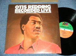 画像1: OTIS REDDING - RECORDED LIVE : PREVIOUSLY UNRELEASED PERFORMANCE (Matrix # A) ST-A-824885-A  B) ST-A-824886-A   ( MINT-/MINT-)  / 1982 US AMERICA ORIGINAL  Used LP  Ex++