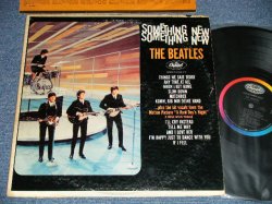 画像1: The BEATLES -  SOMETHING NEW ( Matrix # A)  T-1-2108-F9 /B)  T-2-2108-F11 ) ( Ex/Ex++ ) / 1964 US AMERICA ORIGINAL "BLACK with COLOR BAND Label" MONO Used LP 