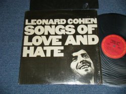 画像1: LEONARD COHEN - SONGS OF LOVE AND HATE (2F/2F)  (MINT-/Ex+++ Looks:Ex++) /  1971 US AMERICA ORIGINAL Used LP
