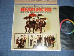 画像1: The BEATLES - BEATLES '65( Matrix # ST-1-2228- B-6/ ST-2-2228-A-5)  (Ex++/Ex+ Looks:Ex+) / 1964 US AMERICA ORIGINAL "BLACK with RAINBOW RING & CAPITOL Logo on TOP Label"  "PROMO STAMP & BB HOLE" STEREO Used LP 