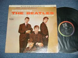 画像1: The BEATLES - INTRODUCING...(  Matrix #    A) S 63-3402S  LIRJ  　△6313  / B) S 63-3403S  LIRJ  △6313-x )　△6307-x )  ( VG++/VG++ A-1:POOR Junp) / 1964 US AMERICA ORIGINAL  "BLACK with RAINBOW with BLACKET at Top Label" STEREO Used LP 