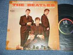 画像1: The BEATLES - INTRODUCING...(  Matrix #    A) 63-3402  LIRJ / B)  63-3403  LIRJ    )  ( VG+++/Ex A-6:POOR Jump) / 1964 US AMERICA ORIGINAL  "BLACK with RAINBOW with BLACKET at Top Label"  MONO Used LP 