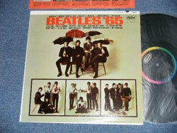 画像1: The BEATLES - BEATLES '65( Matrix # A) T1-2228-H11 /B) T2-2228-H-9 )  ( Ex+++/MINT-)  / 1965 US AMERICA ORIGINAL "BLACK with RAINBOW RING & CAPITOL Logo on TOP Label" MONO Used LP 