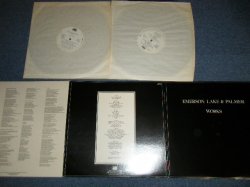 画像1: E L & P EMERSON LAKE & PALMER - WORKS (Matrix # A/B/C(2)/D(2) ATLANTIC STUDIOS D.K.)  ( Ex+++/MINT-) /  1977 UK ENGLAND ORIGINAL Used 2-LP 