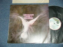 画像1: E L & P EMERSON LAKE & PALMER - EMERSON LAKE & PALMER ( Ex+/Ex+++) /  1970's  UK ENGLAND 2nd Press "PINK RIM Label" Used LP 