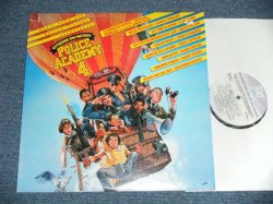 画像1: ost (BRIAN WILSON, STACY LATTISAW, CHICO DeBARGE, S.O.S. BAND, DARRYL DUNCAN, MICHAEL WINSLOW, +  ) - POLICE ACADEMY 4   ( Ex/MINT  Cut Out for PROMO)  / 1987 US AMERICA ORIGINAL "PROMO" Used LP 