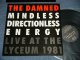 The DAMNED - MINDLESS, DIRECTIONLESS, ENERGY (Ex+++/MINT-) /  1987 UK ENGLAND  ORIGINAL Used LP
