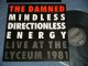 The DAMNED - MINDLESS, DIRECTIONLESS, ENERGY (Ex+++/MINT-) /  1987 UK ENGLAND  ORIGINAL Used LP