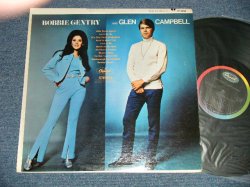 画像1: BOBBIE GENTRY & GLEN CAMPBELL -  BOBBIE GENTRY & GLEN CAMPBELL( MINT-/MINT- B-4:Ex++)  / 1968 US AMERICA ORIGINAL 1st Press "BLACK with RAINBOW Label"  Used LP 
