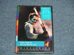 画像1: PETER GABRIEL (GENESIS) - SECRET WORLD LIVE (SELED) / 2003 US AMERICA ORIGINAL "BRAND NEW SEALED" DVD