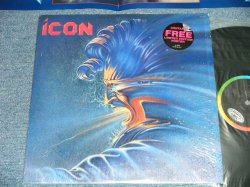 画像1: ICON - ICON  (with POSTER)  (Ex+++/Ex++ Looks:VG++, MINT-)  / 1984 US AMERICA ORIGINAL Used LP 