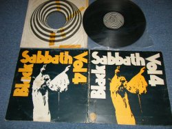 画像1: BLACK SABBATH - VOL.4  (Matrix # 1//1 : 2//1) (VG++/Ex++ EDSP, TEAR OFC,) /  1972  UK ENGLAND ORIGINAL "SWIRL Label" Used LP 