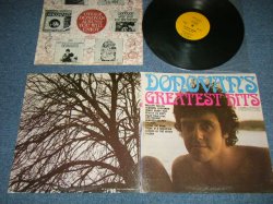 画像1: DONOVAN - GREATEST HITS ( Matrix # A)XSB 138953-1D 2  B)XSB 138954-1D 2 ) (Ex++/MINT-)  / 1969  US AMERICA ORIGINAL  "YELLOW Label" STEREO Used LP