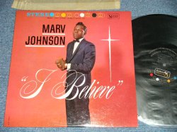 画像1: MARV JOHNSON - I BELIEVE (MINT-/MINT-)  / 1962 US AMERICA ORIGINAL "PROMO STAMP" "STEREO"  Used LP 