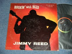 画像1: JIMMY REED - ROCKIN' WITH REED (Ex/VG+++ Looks:Ex+ EDSP) / 1961 US AMERICA  2nd Press "BLACK with RAINBOW Label" Used LP 