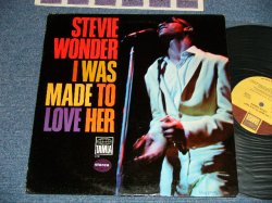 画像1: STEVIE WONDER -  I WAS MADE TO LOVE HER  (Ex++/Ex+++) / 1967 US AMERICA ORIGINAL"1st press Label" "MONO Jacket with STEREO SEAL" Used LP