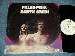 画像1: FRIJID PINK フリジド・ピンク - EARTH OMEN  (Ex++/Ex+++ Looks:MINT-) / 1972 US AMERICA ORIGINAL "WHITE LABEL PROMO" Used LP   