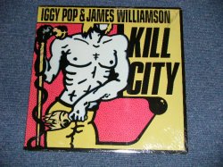 画像1: IGGY POP & JAMES WILLIAMSON  - KILL CITY (SEALED )   / 1995 US AMERICA ORIGINAL "Brand New SEALED" 10" LP
